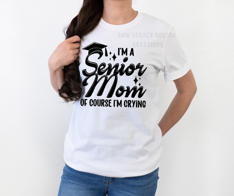 Senior Mom Crying, Women's T-Shirt