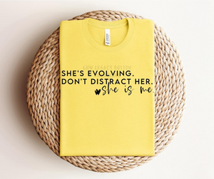 She's Evolving, Women's T-Shirt