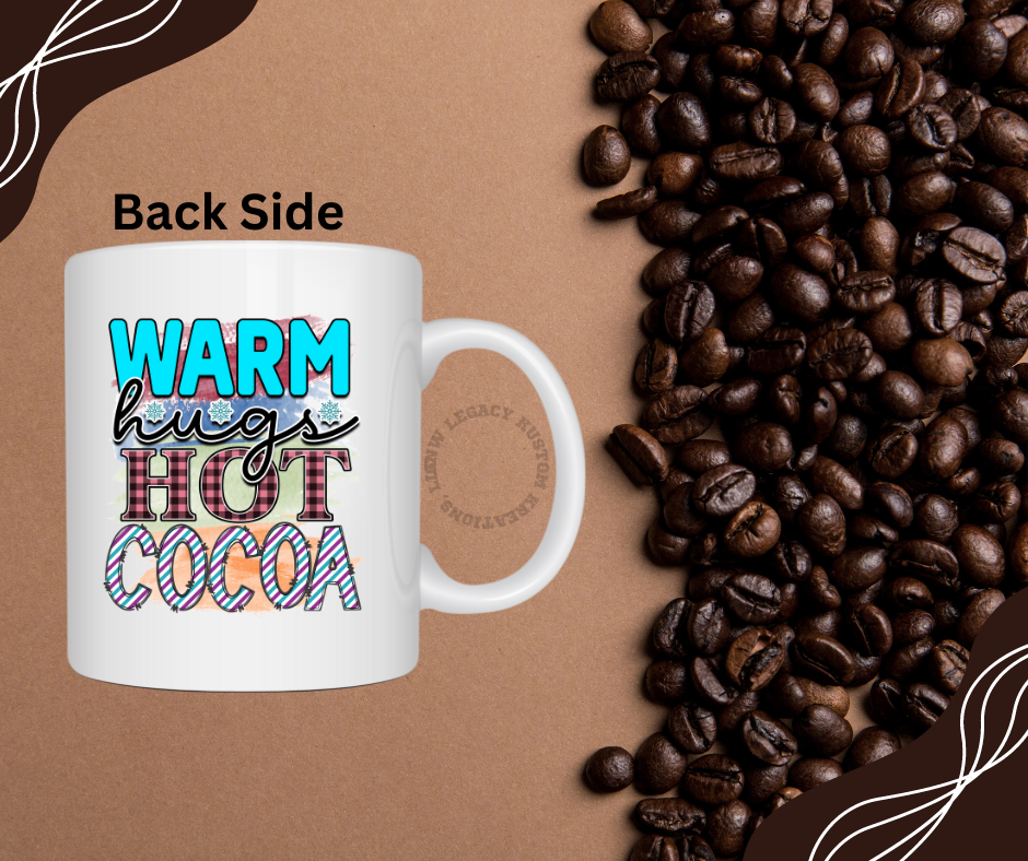 Warm Hug Hot Coca - 12oz Coffee Mug