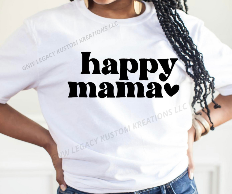 Happy Mama, Women's T-Shirt