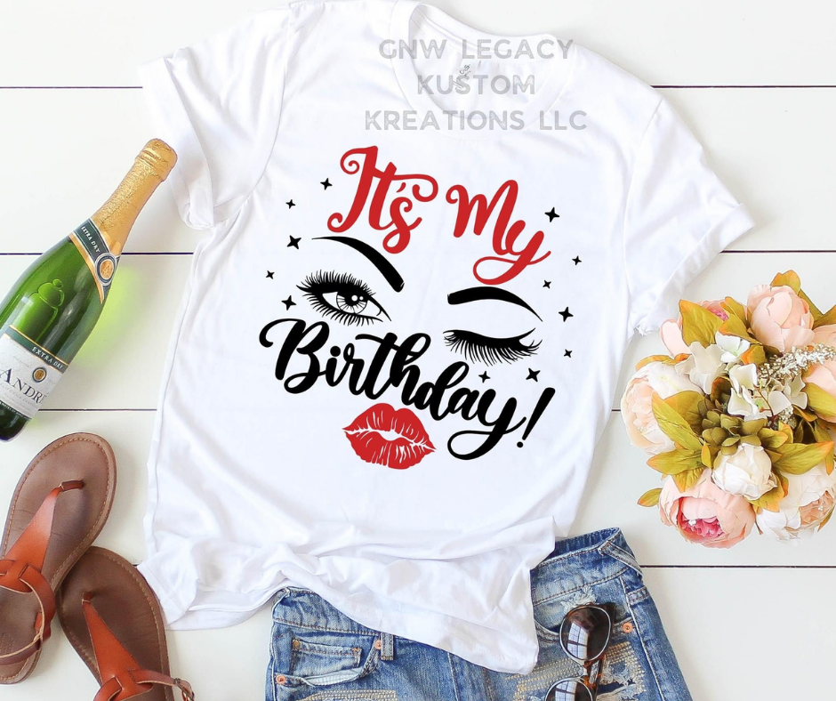 It's My Birthday, Women's T-Shirt