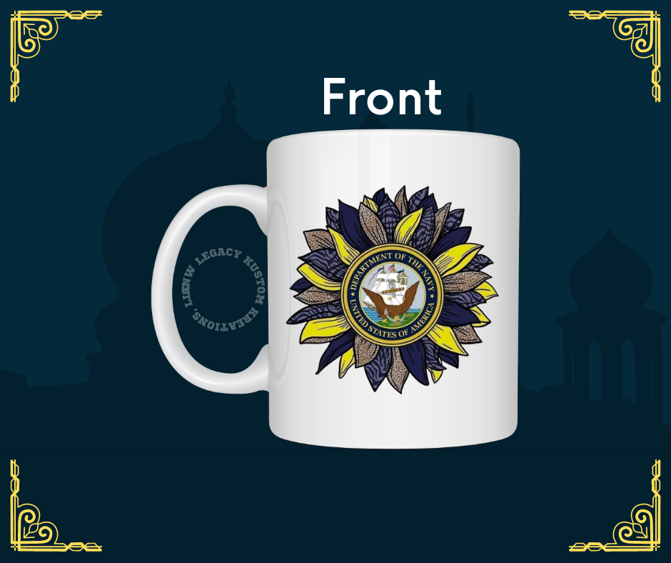 Navy - Coffee Mug 15oz